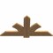 Ekena Millwork Redmond Smooth Timber Gable Bracket, Western Red Cedar, 48"W x 24"H x 1 1/2"D x 5 1/2"F, 12/12 Pitch GBW048X24X0206RED00SWR - alternate 2